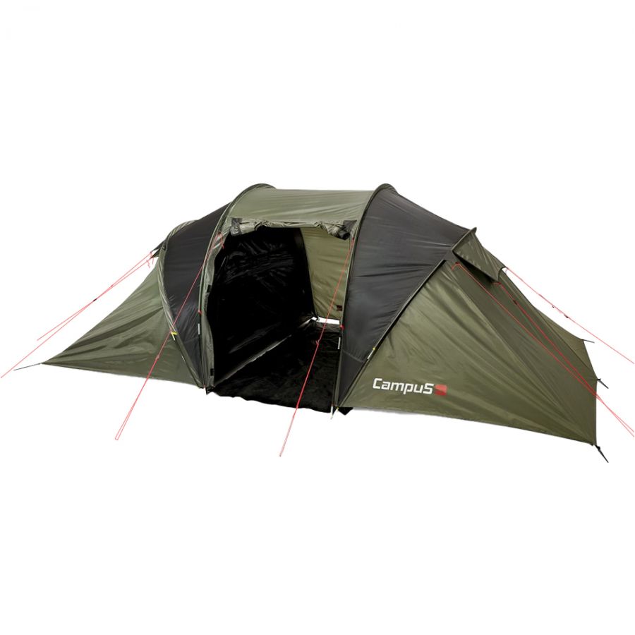Campus 4-person camping tent, two bedrooms 1/11