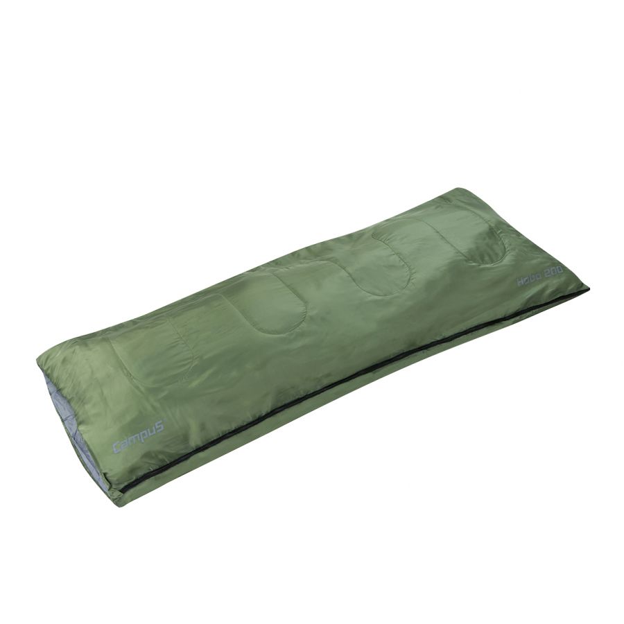 Campus HOBO 200 green left-handed sleeping bag 1/4