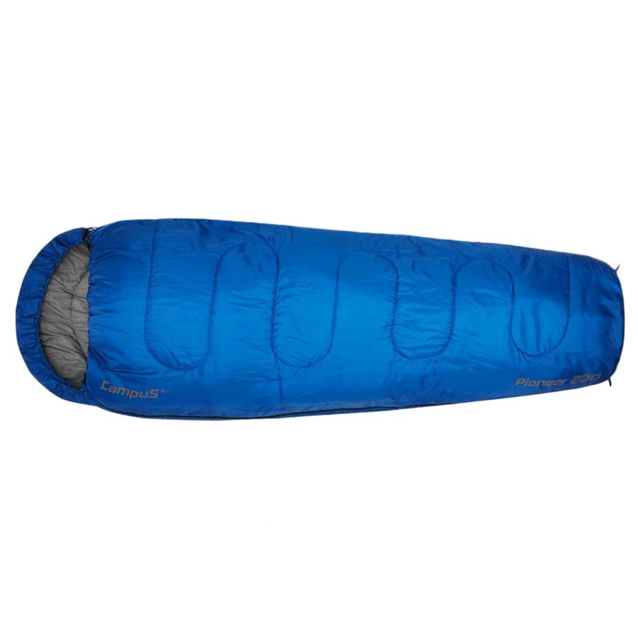 Campus PIONEER 200 blue sleeping bag for left-handers 1/8