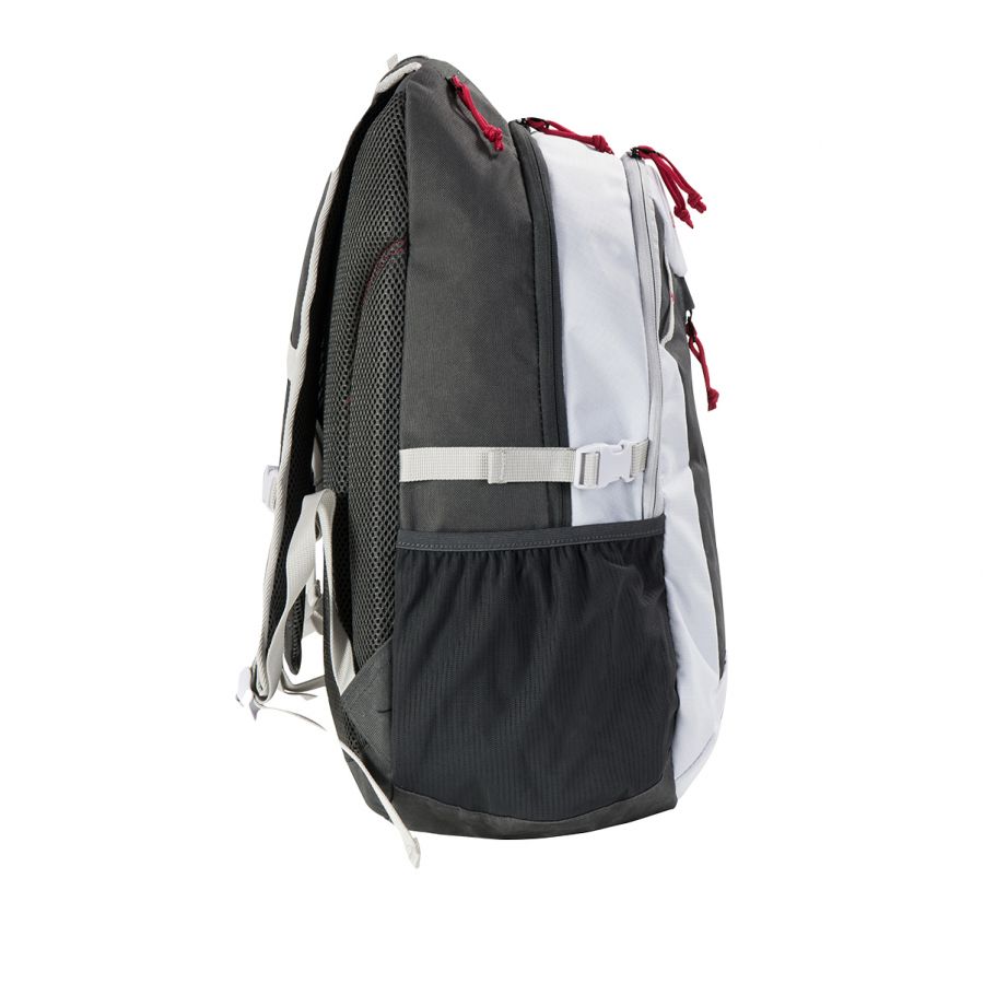 Campus SIRIUS 30L grey/red city backpack 3/4