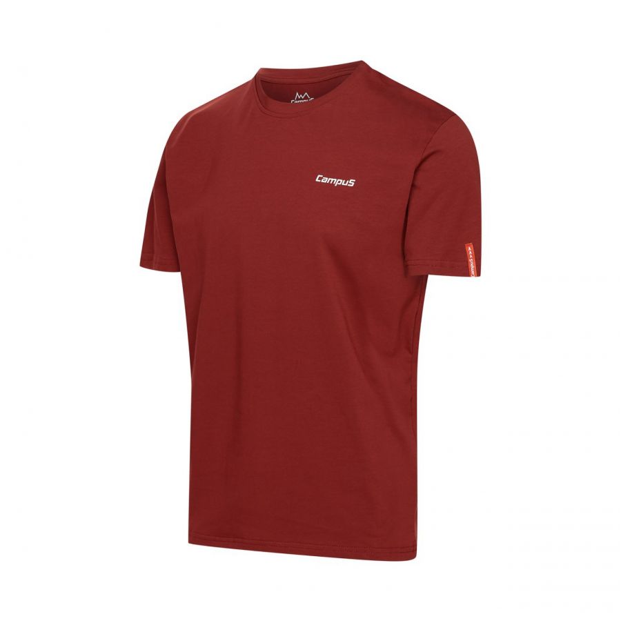 Campus Skyth men's t-shirt, maroon 3/3