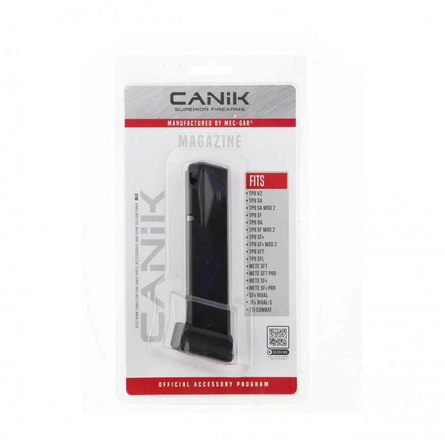 Canik full size pistol magazine 20 rounds 3/4