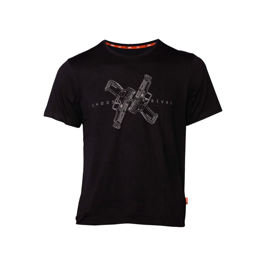 Canik Rival men's t-shirt black 1/2