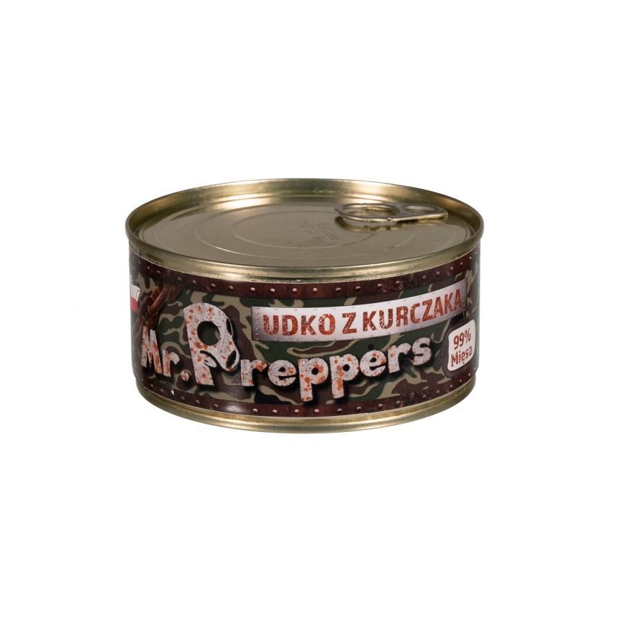 Canned chicken leg Mr. Preppers 300 g shop kolba.pl