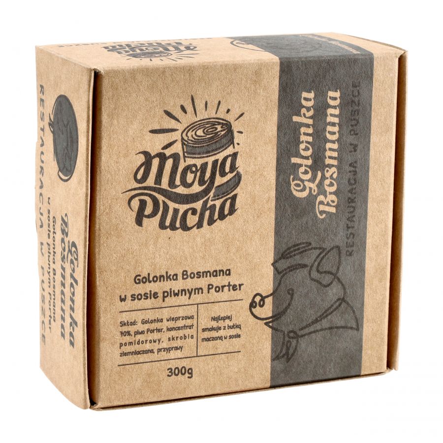 Canned dish Moya Pucha pork knuckle Boseman 1/5