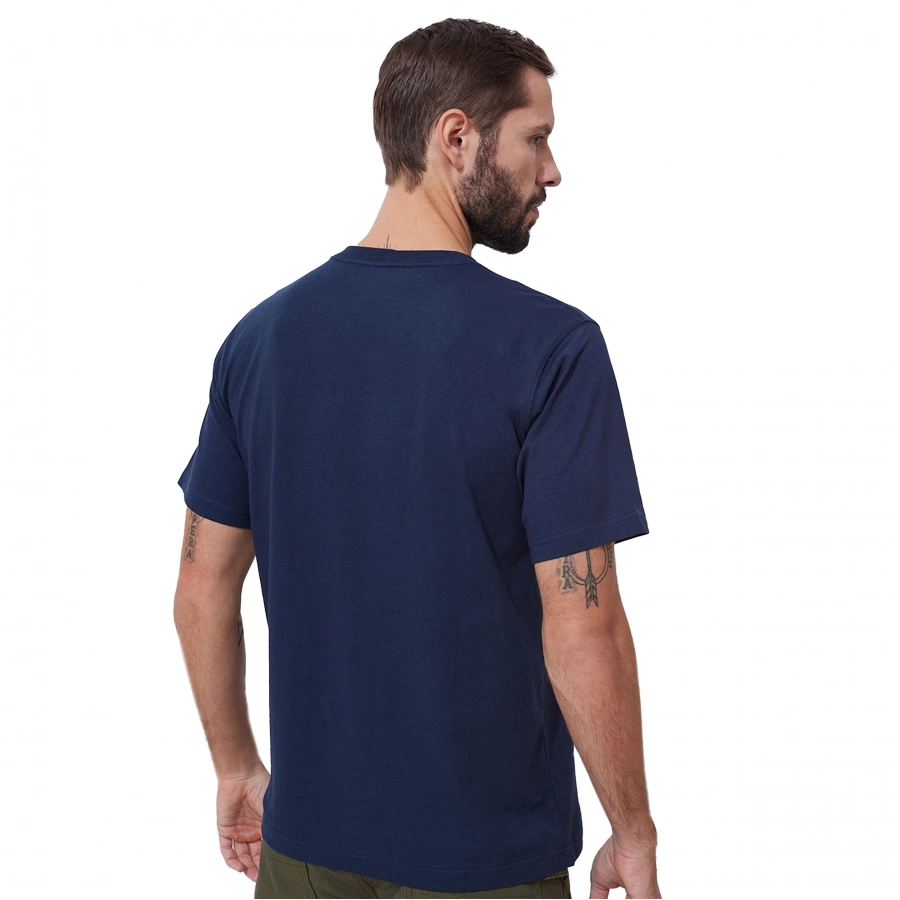 Carhartt K87 Pocket T-shirt - navy 3/4