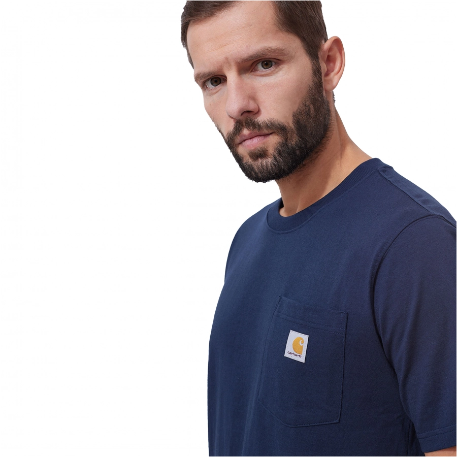 Carhartt K87 Pocket T-shirt - navy 2/4