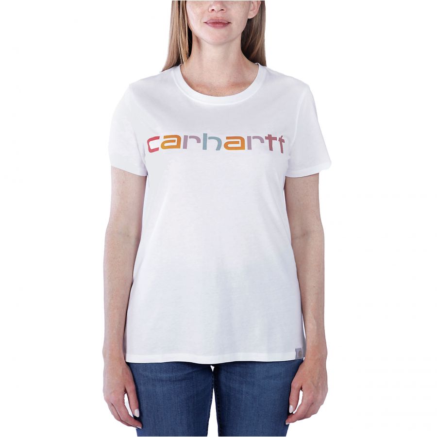 Carhartt Lightweight Graphic women's t-shirt white 1/2
