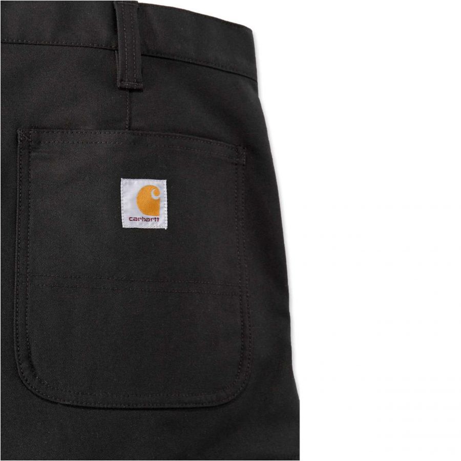 Carhartt Rugged Stretch Canvas shorts black 3/4