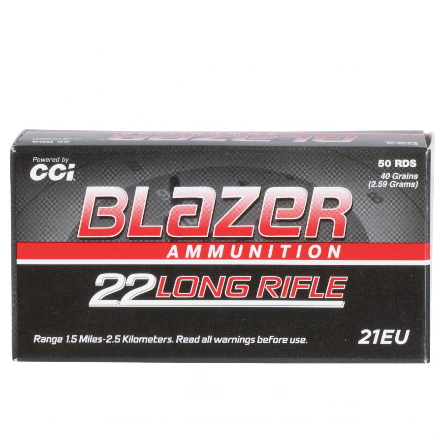 CCI .22LR Blazer HV ammunition 3/3