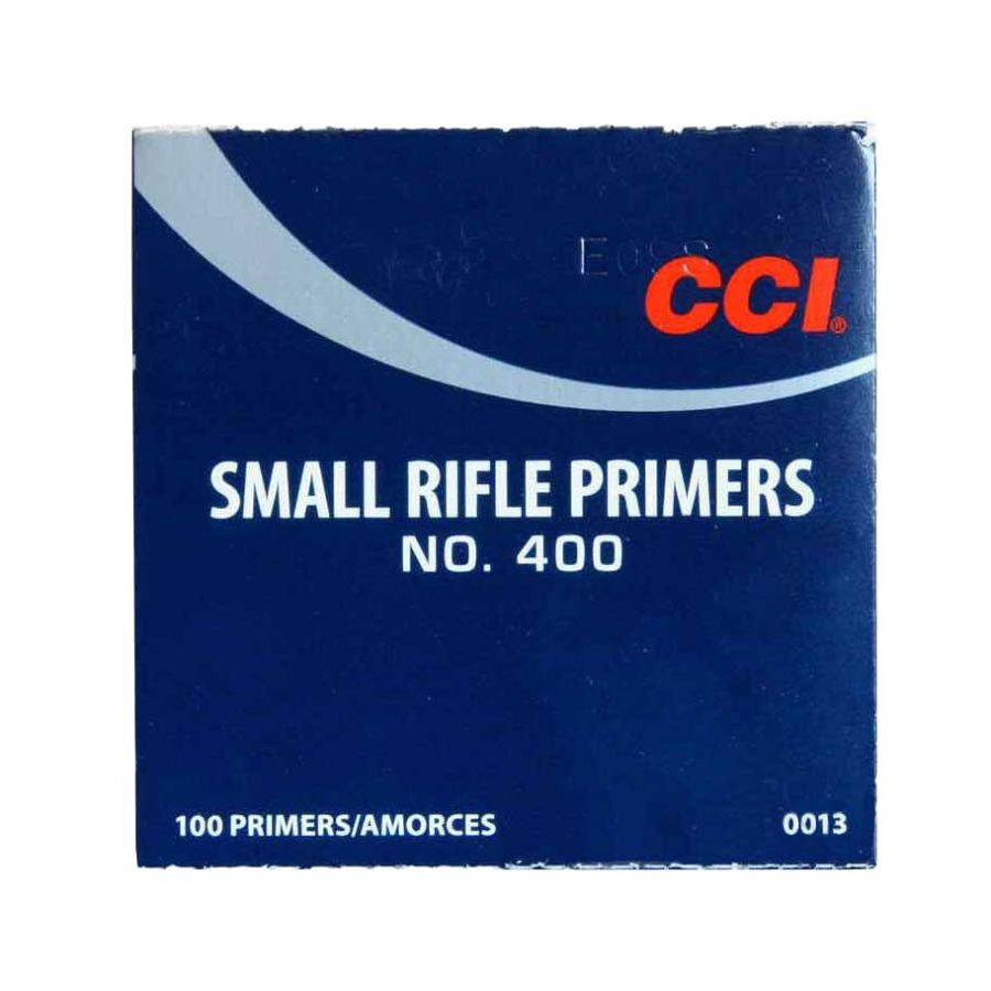CCI No. 400 small rifle primer 100 pcs. 1/2