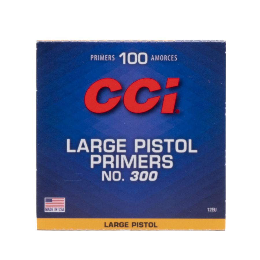 CCI pistol primer large no. 300 100pcs. 1/3