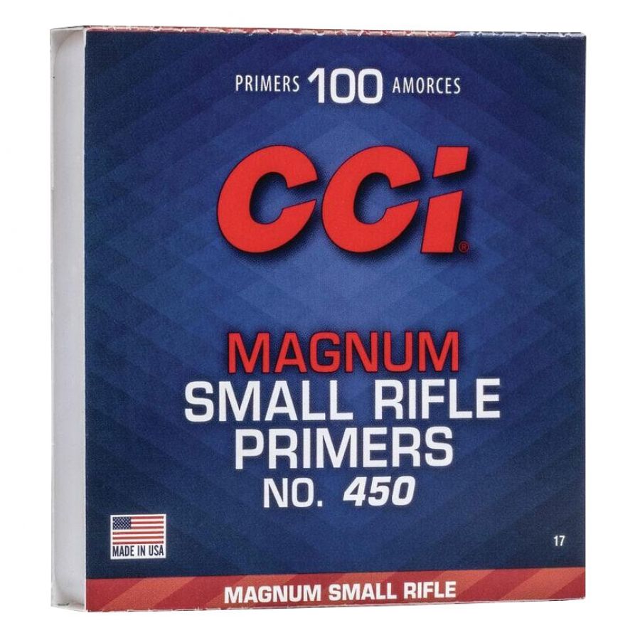 CCI rifle primer small magnum no. 450 100pcs. 1/1