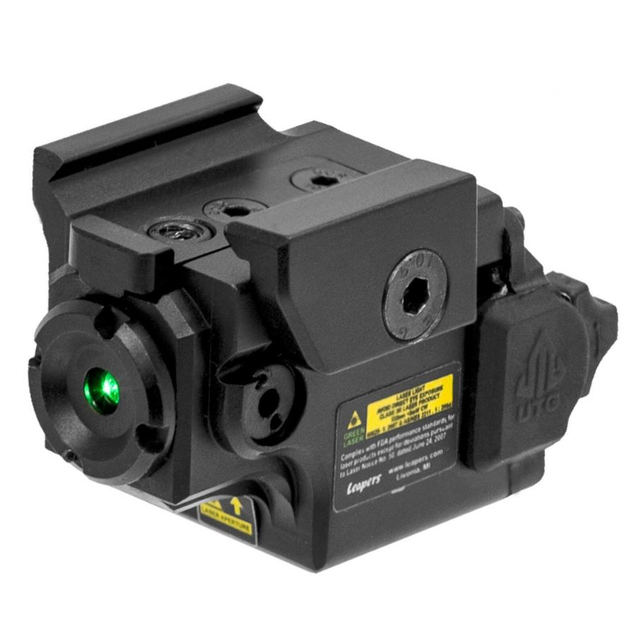 Celownik laserowy do pistoletu Leapers Ambidextrous Compact Green Laser 1/10