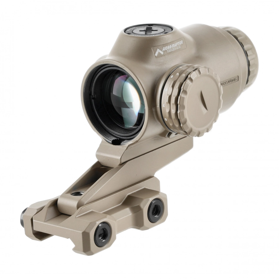 Celownik pryzmatyczny Primary Arms SLx 3x Micro Prism iR Red ACSS Raptor 5,56/.308 Yard FDE 3/10