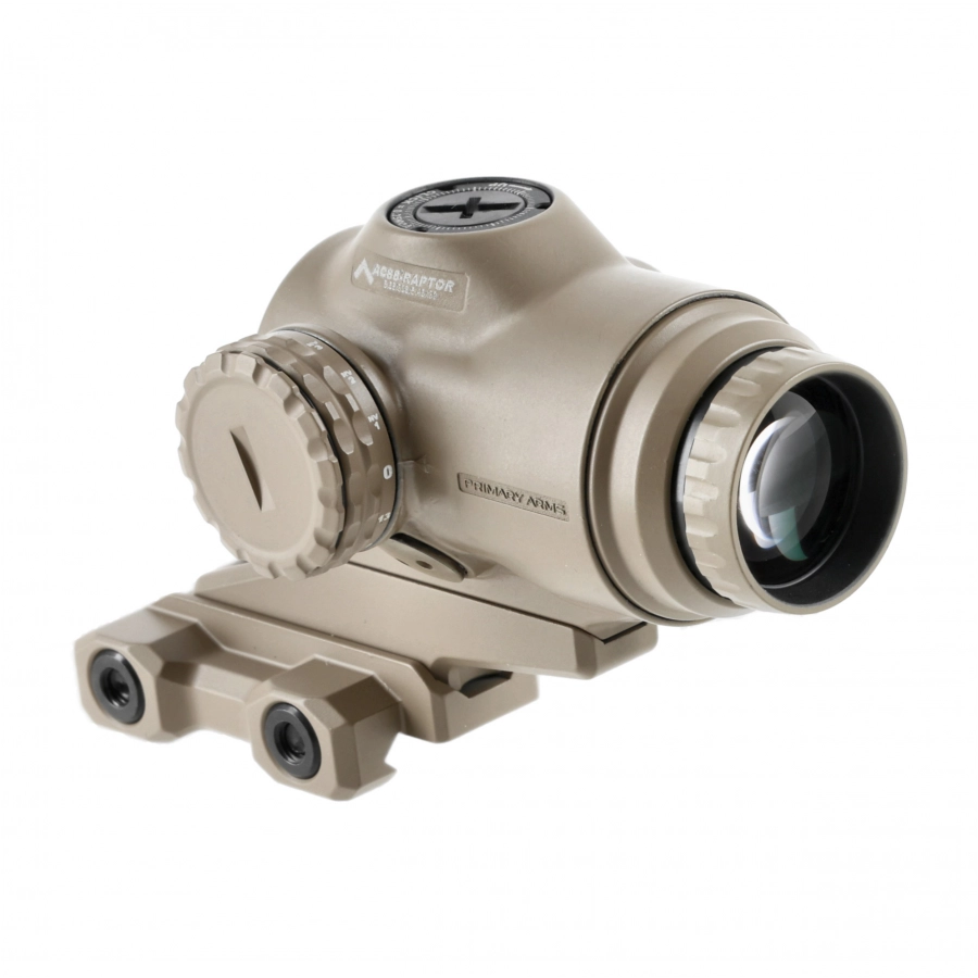 Celownik pryzmatyczny Primary Arms SLx 3x Micro Prism iR Red ACSS Raptor 5,56/.308 Yard FDE 4/10