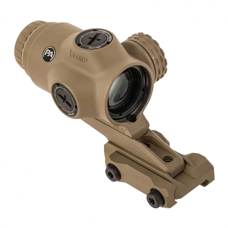 Celownik pryzmatyczny Primary Arms SLx 3x Micro Prism iR Red ACSS Raptor 5,56/.308 Yard FDE 2/6