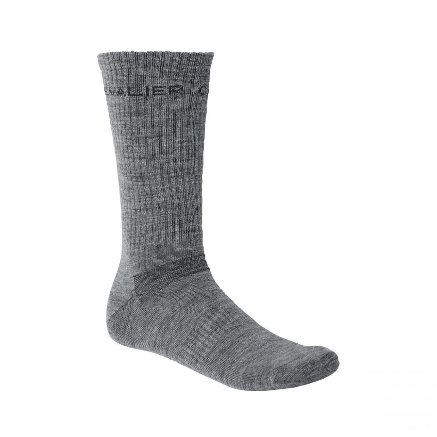 Chevalier Liner Wool Smoked Grey Socks 1/1