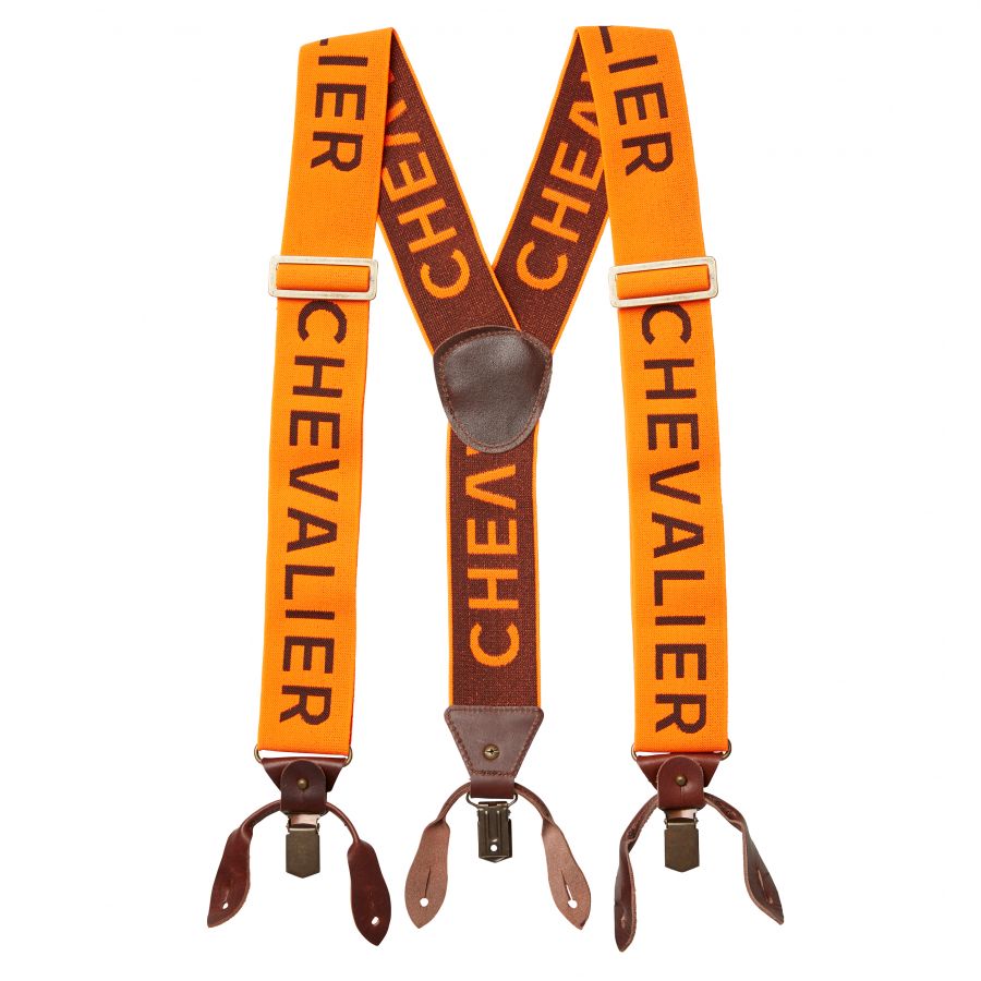 Chevalier Logo High Vis Harness Orange 1/6