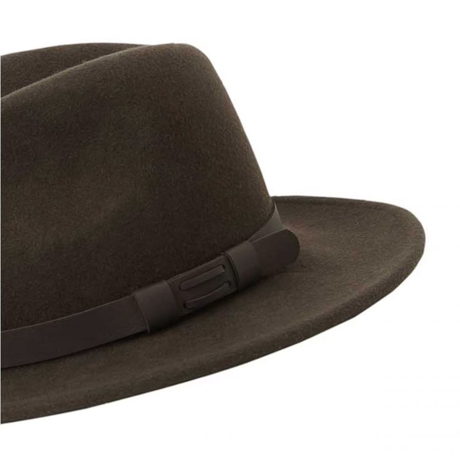 Chevalier Skye Wool Hat Leather Brown 2/2