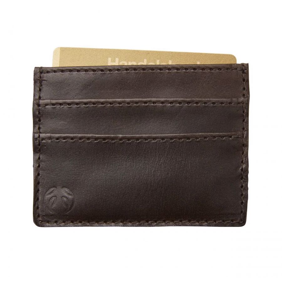 Chevalier Trigger Leather Card Case Brown 3/3