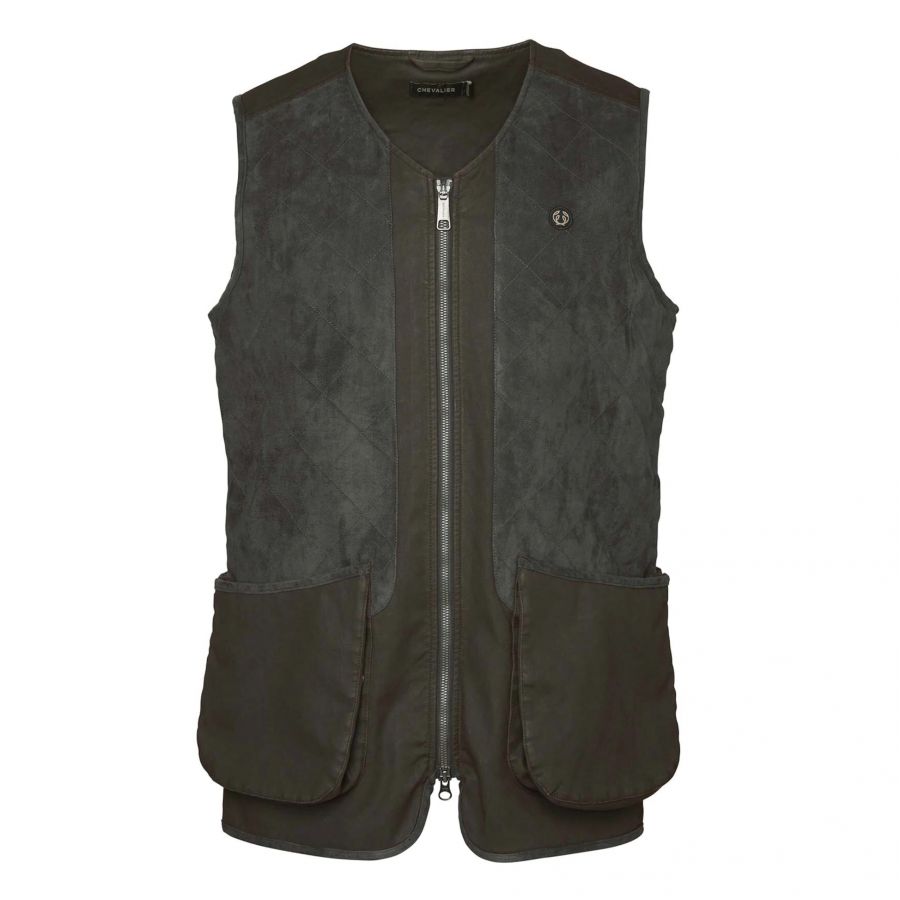 Chevalier Vintage Dogsport Leather Men's Vest 1/10