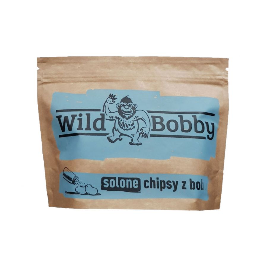 Chipsy z bobu Wild Bobby 100 g solone 1/1