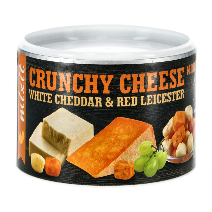 Chrupiący ser Mixit White Cheddar, Red Leicester 70 g 1/2