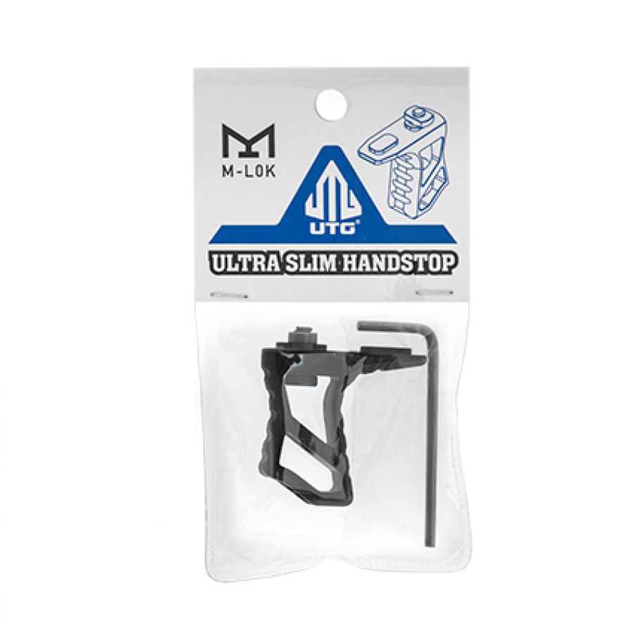 Chwyt przedni Leapers UTG M-LOK Ultra Slim Handstop czarny 4/4