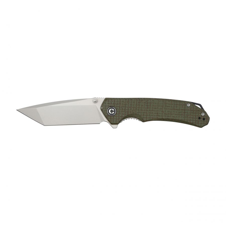 Civivi Brazen folding knife C2023F green micarta 1/7