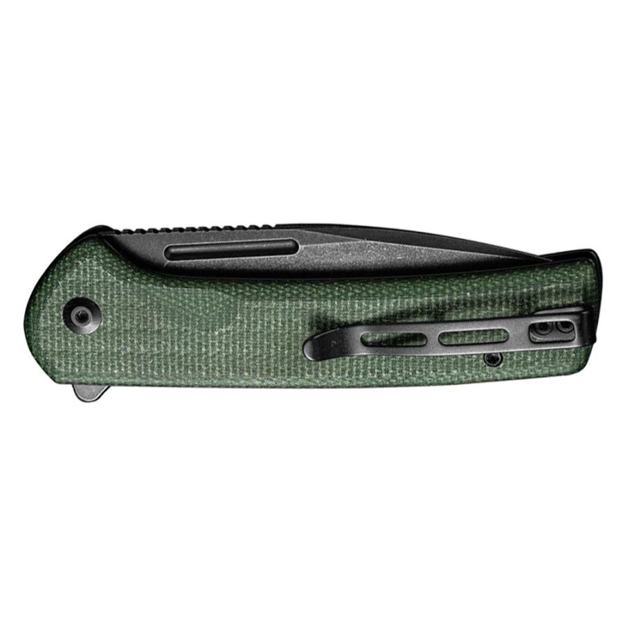 Civivi Conspirator folding knife C21006-2 green mic 2/7