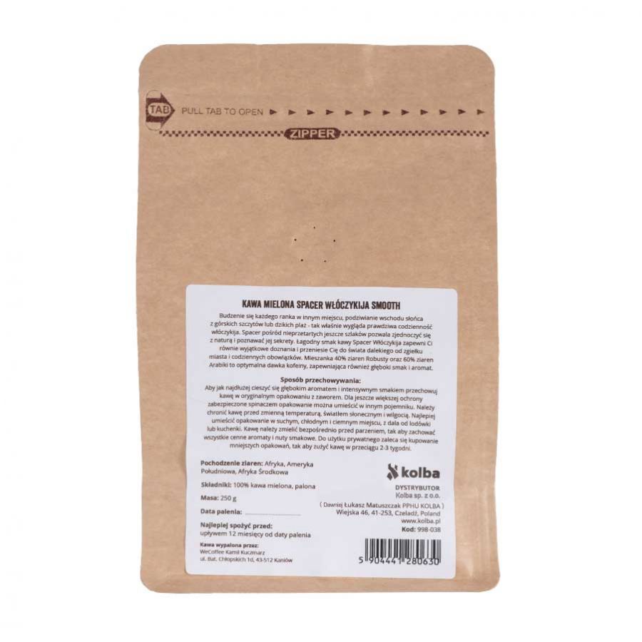 Cob Walk Smooth ground coffee 250g 2/2