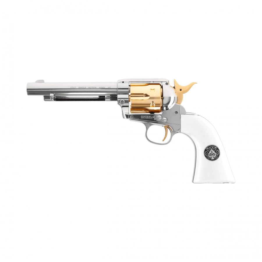 Colt SAA .45 wind revolver - 5.5" smoke 4.5mm 1/3