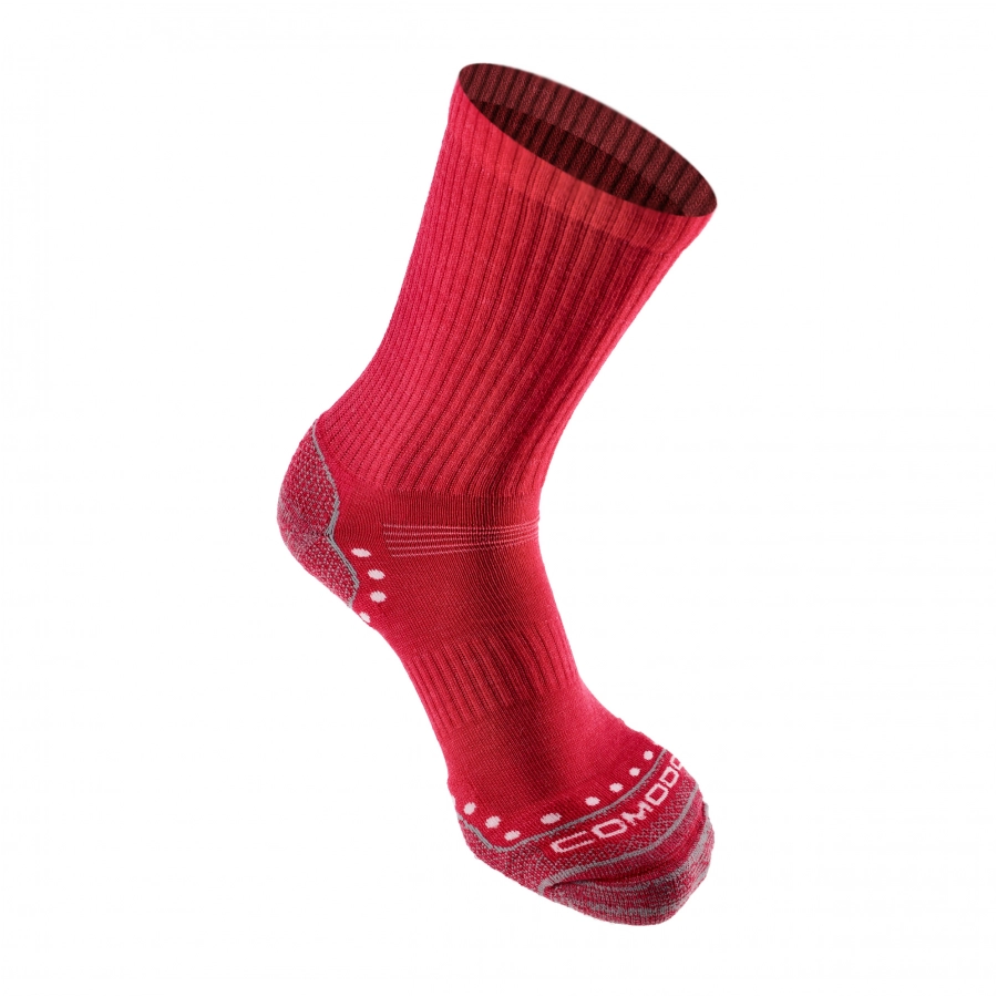 Comodo Alpaca lightweight pink hiking socks 3/6