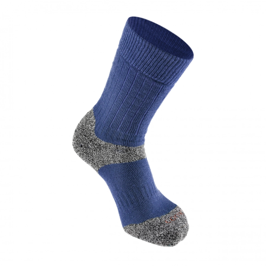 Comodo wool hiking socks. denim 3/6
