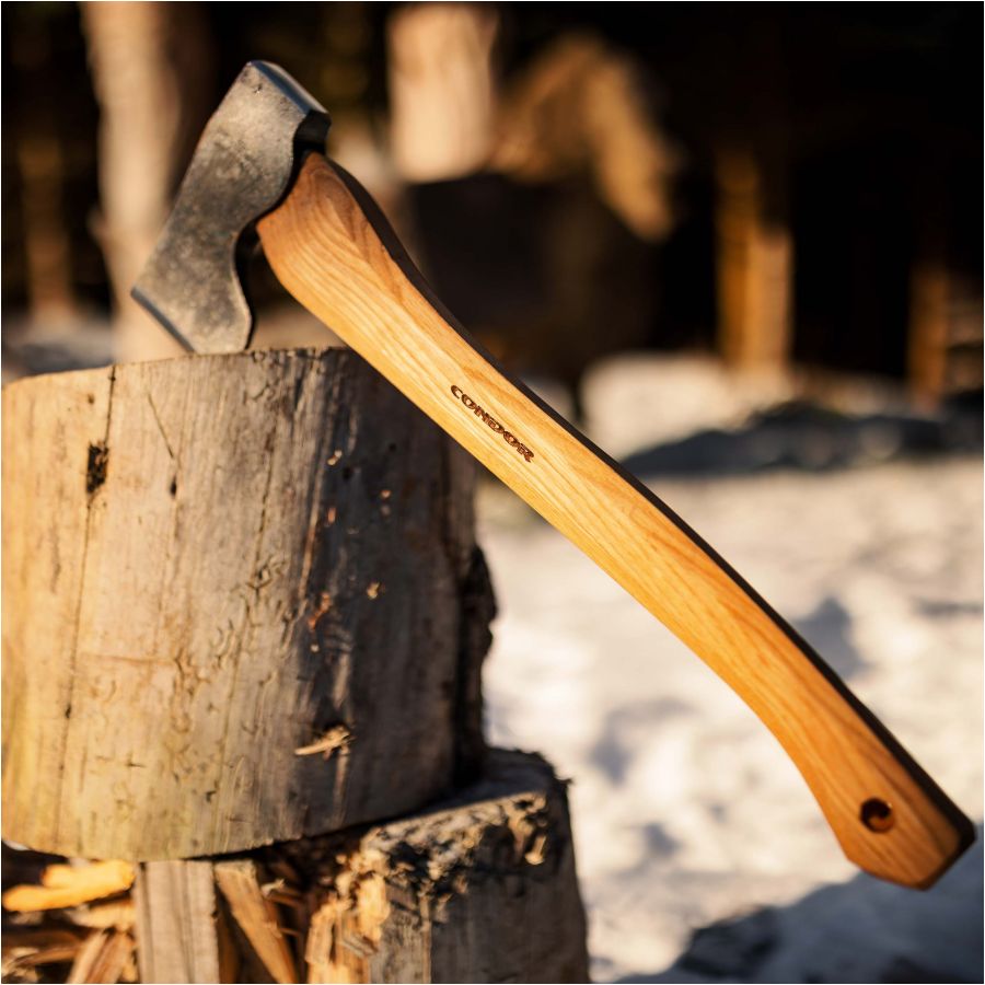 Condor Heritage hatchet in carrying case 3/5