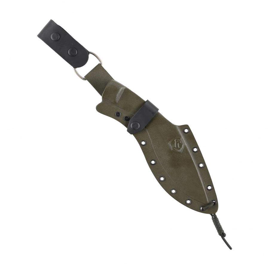 Condor K-Tact Kukri Army Green Knife. 3/5
