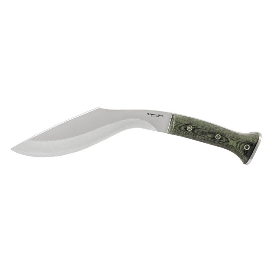 Condor K-Tact Kukri Army Green Knife. 1/2