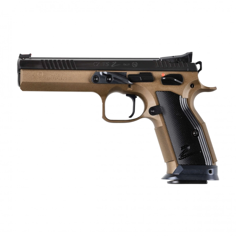 CZ TS 2 Deep Bronze caliber 9x19 mm pistol 1/11