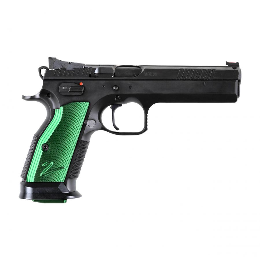 CZ TS 2 Racing Green caliber 9x19 mm pistol 2/11