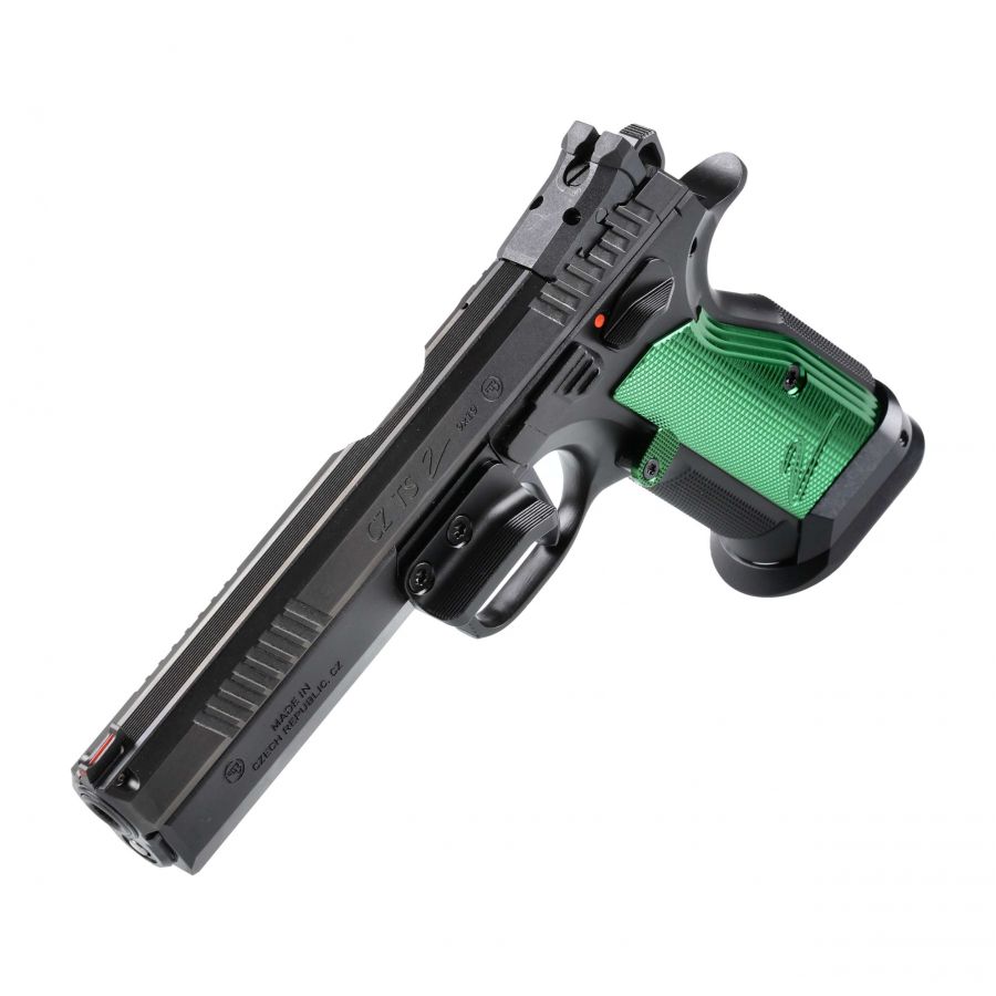 CZ TS 2 Racing Green caliber 9x19 mm pistol 3/11