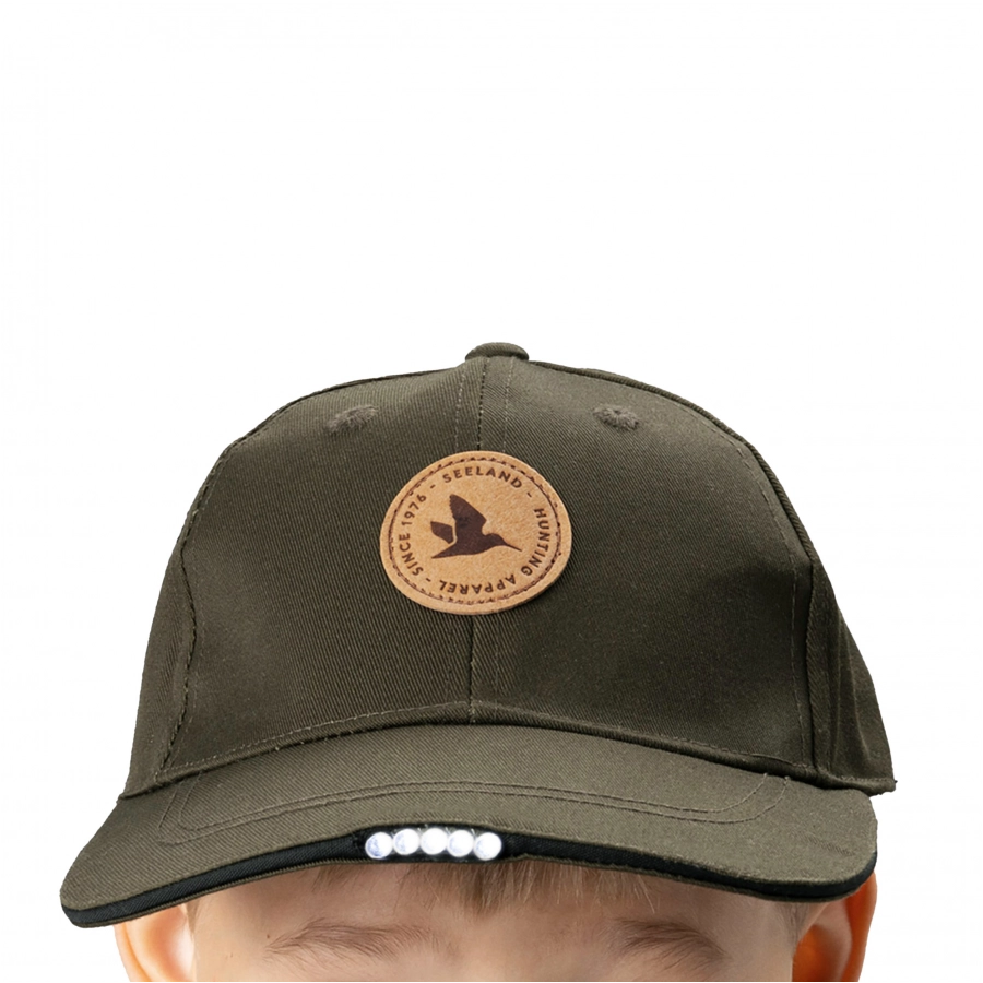 Czapka dziecięca Seeland Skarn LED Pine green 3/5
