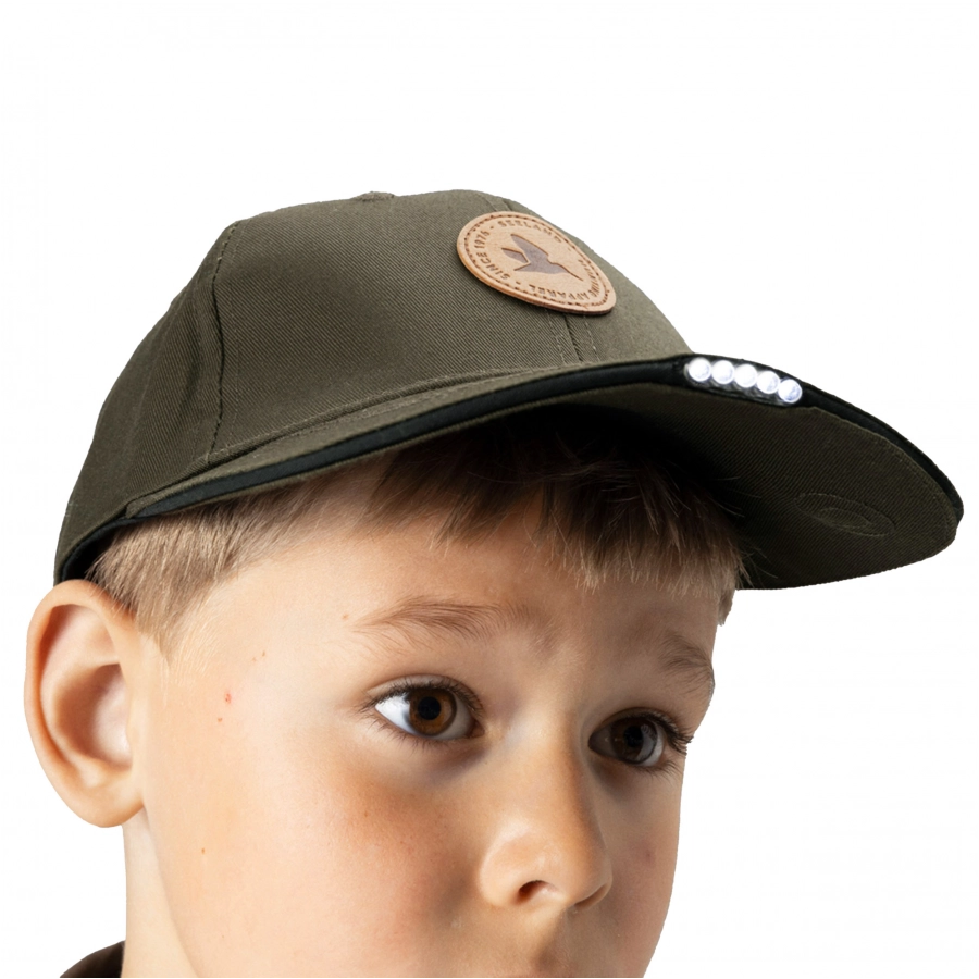 Czapka dziecięca Seeland Skarn LED Pine green 2/5
