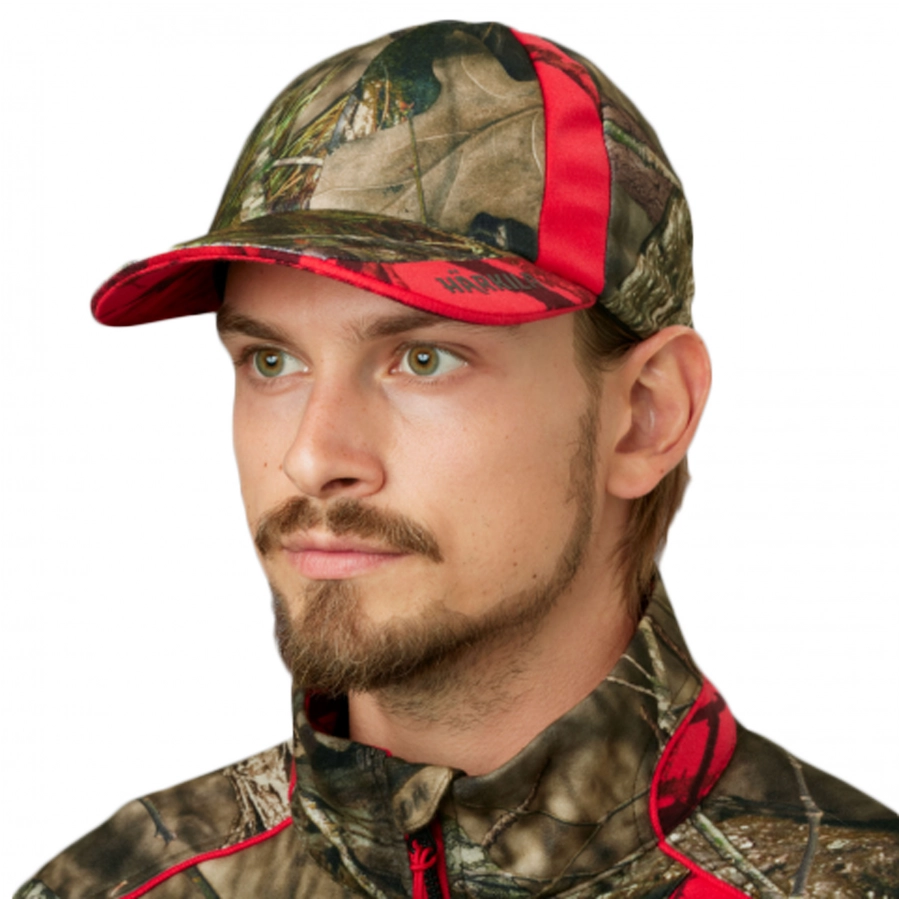 Czapka Härkila Moose Hunter 2.0 GTX MossyOak®Break-Up Country®/MossyOak®Red 3/3