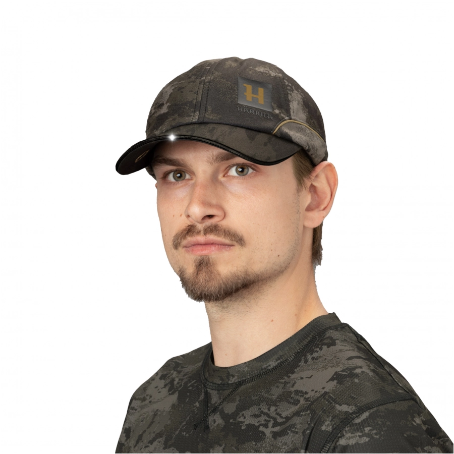 Czapka Härkila Noctyx Camo light AXIS MSP®Black/Black 3/9