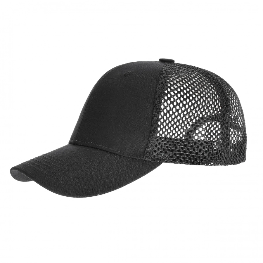 Czapka męska M-Tac z daszkiem siatka Flex Rip-Stop, czarna 1/3