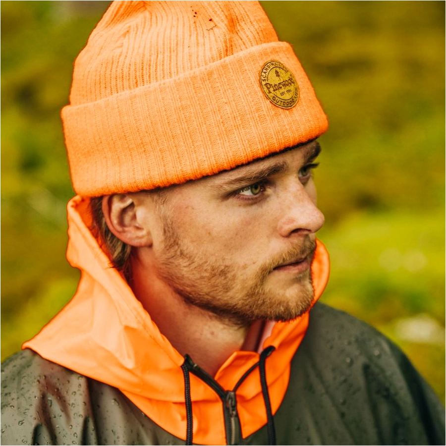 Czapka męska Pinewood Windy pomarańczowa 3/3