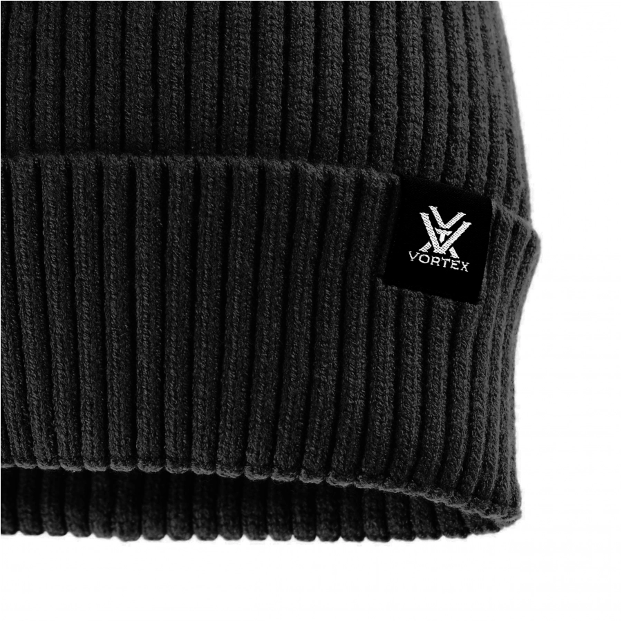 Czapka męska Vortex Northern Meander Beanie czarna 3/4