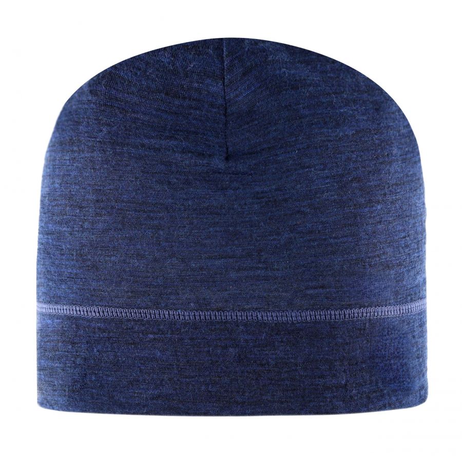 Czapka unisex BUFF Merino Beanie Solid granatowa 4/6