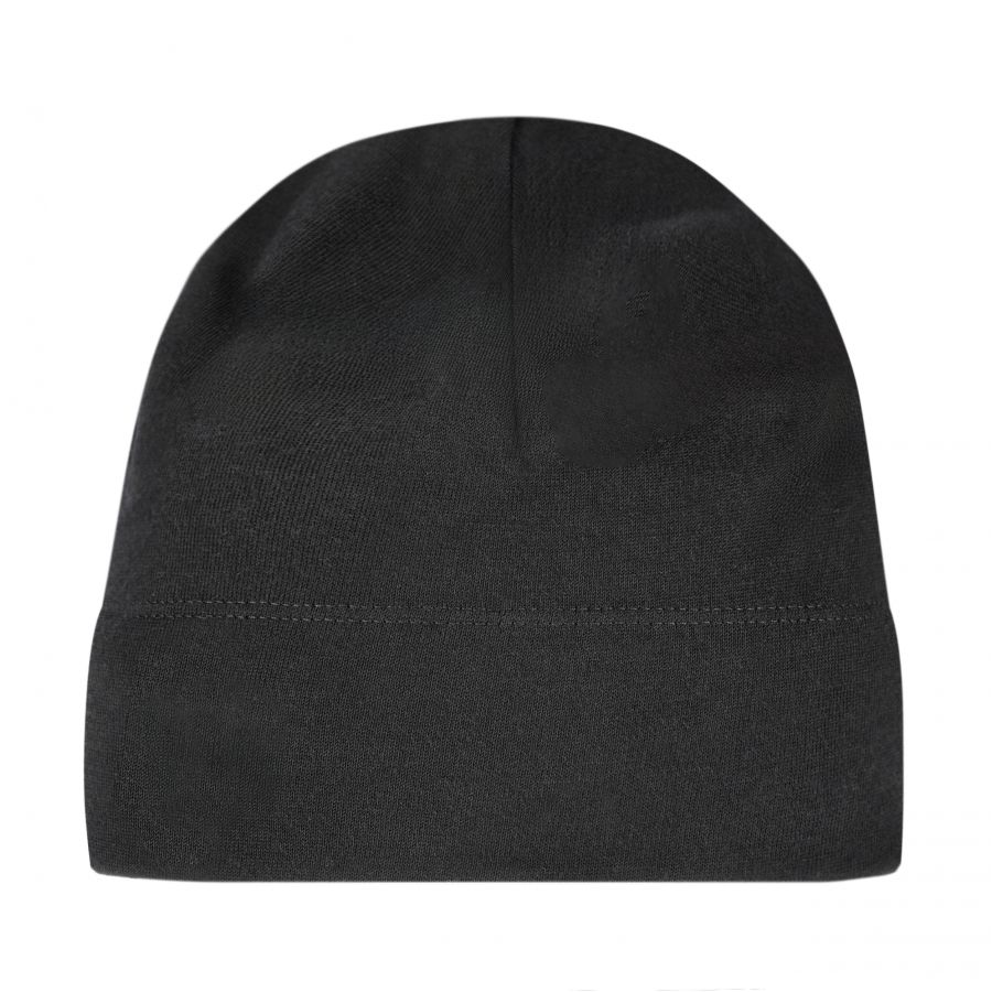 Czapka unisex BUFF Merino Midweight Hat Solid czarna 4/5